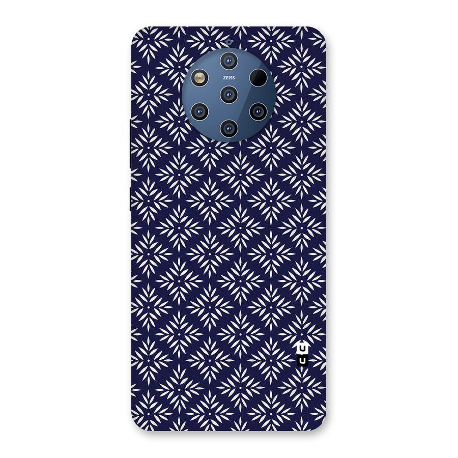 White Petals Pattern Back Case for Nokia 9 PureView