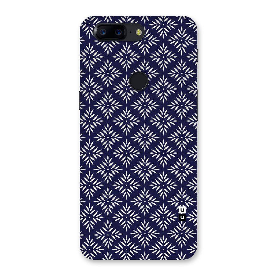 White Petals Pattern Back Case for OnePlus 5T