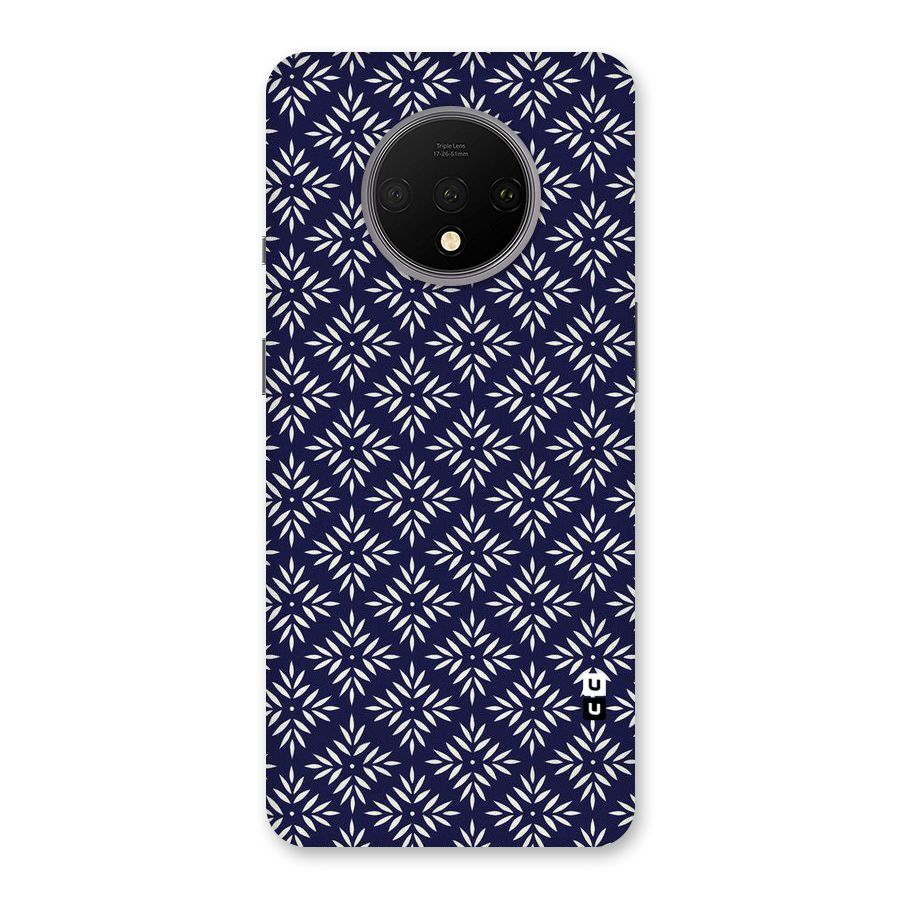 White Petals Pattern Back Case for OnePlus 7T