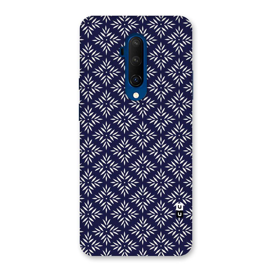 White Petals Pattern Back Case for OnePlus 7T Pro