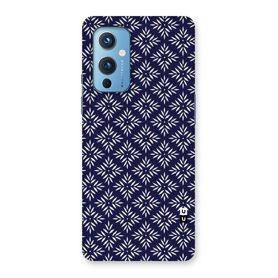 White Petals Pattern Back Case for OnePlus 9