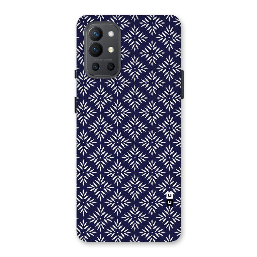 White Petals Pattern Back Case for OnePlus 9R