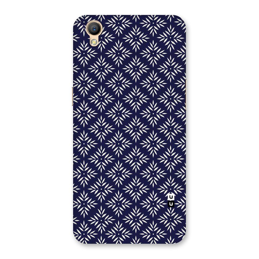 White Petals Pattern Back Case for Oppo A37