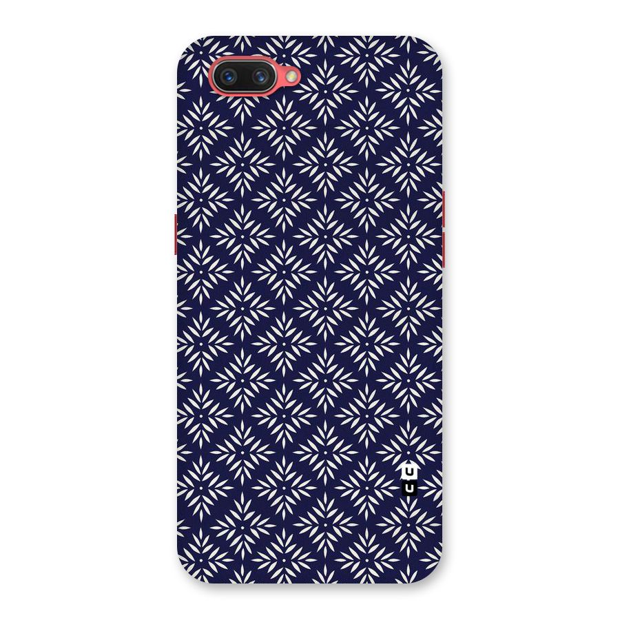 White Petals Pattern Back Case for Oppo A3s