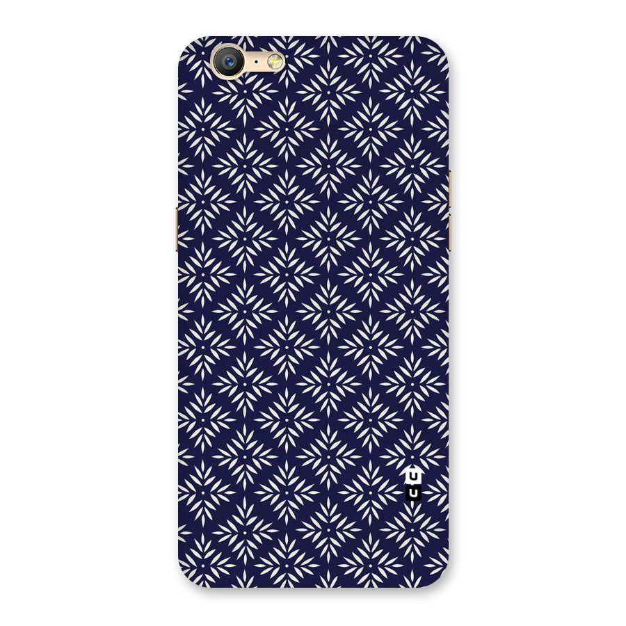 White Petals Pattern Back Case for Oppo A57