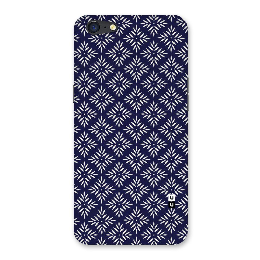 White Petals Pattern Back Case for Oppo A71