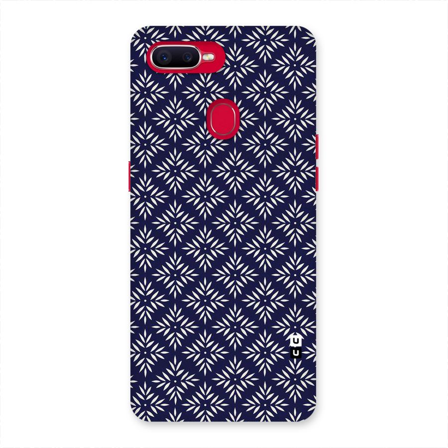White Petals Pattern Back Case for Oppo F9 Pro