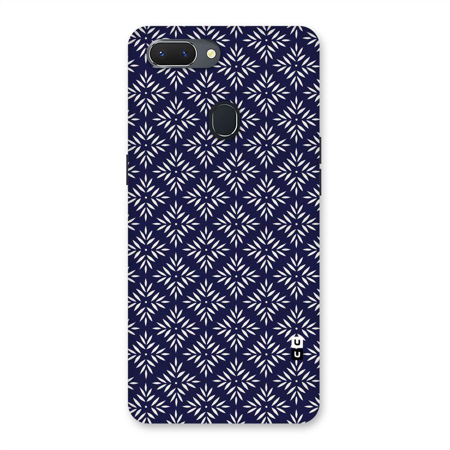 White Petals Pattern Back Case for Oppo Realme 2