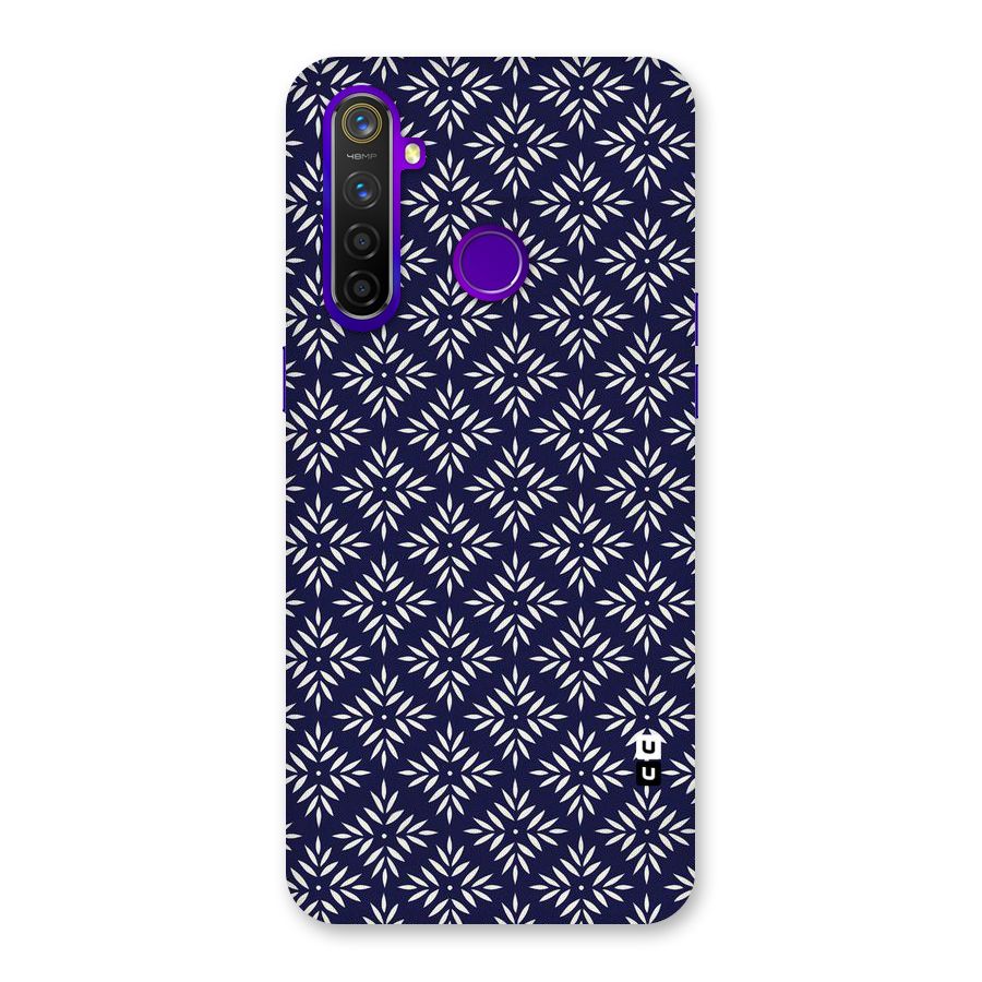 White Petals Pattern Back Case for Realme 5 Pro