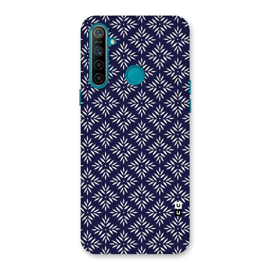White Petals Pattern Back Case for Realme 5i