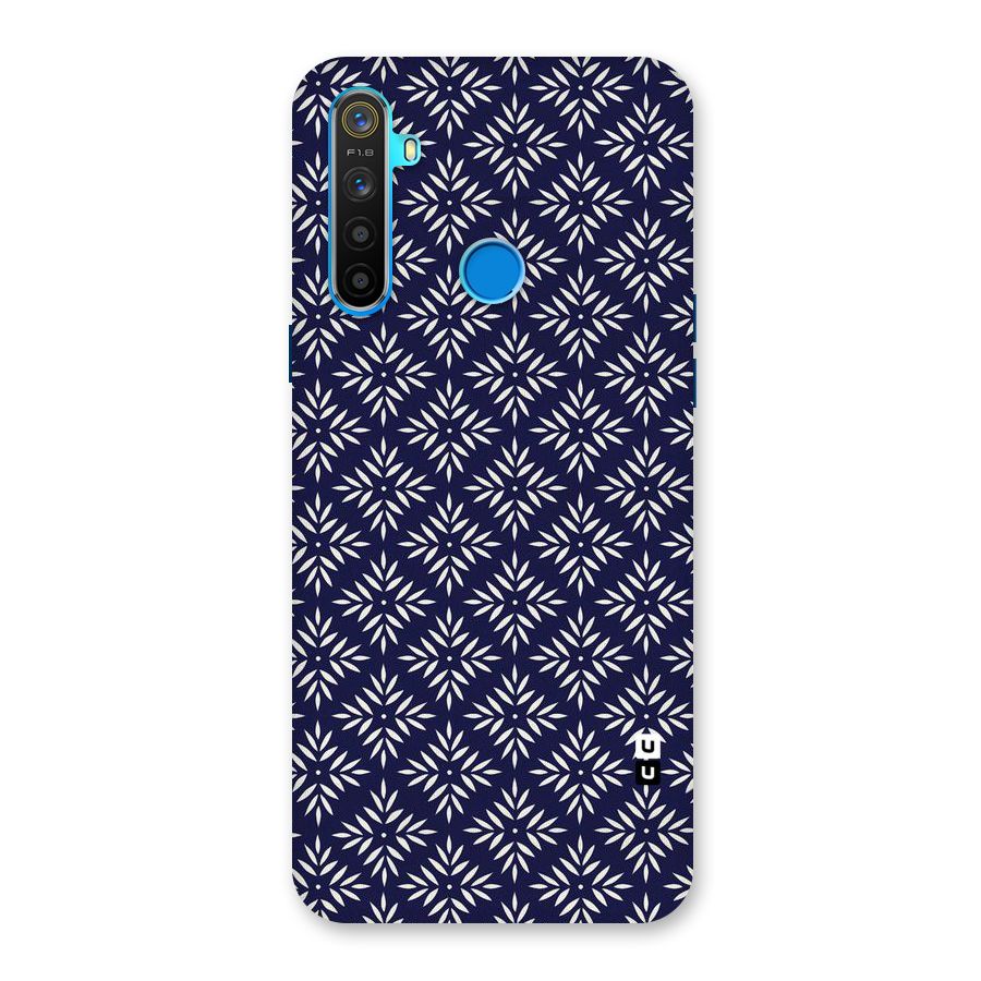 White Petals Pattern Back Case for Realme 5s