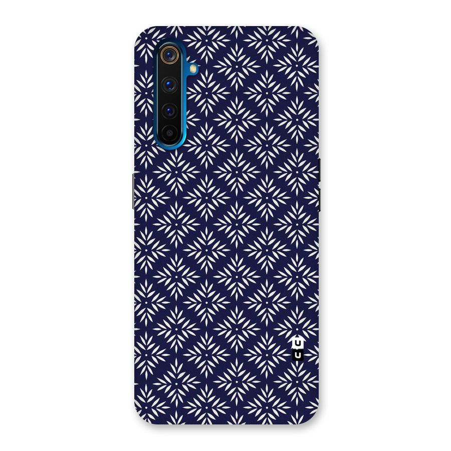 White Petals Pattern Back Case for Realme 6 Pro