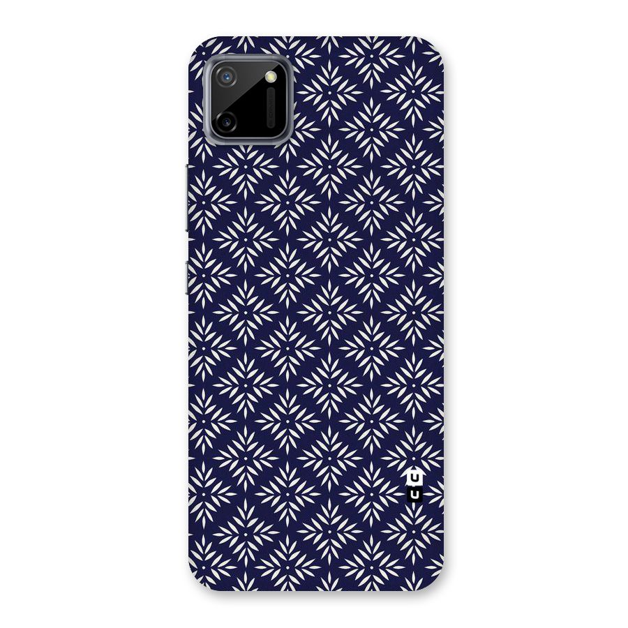 White Petals Pattern Back Case for Realme C11