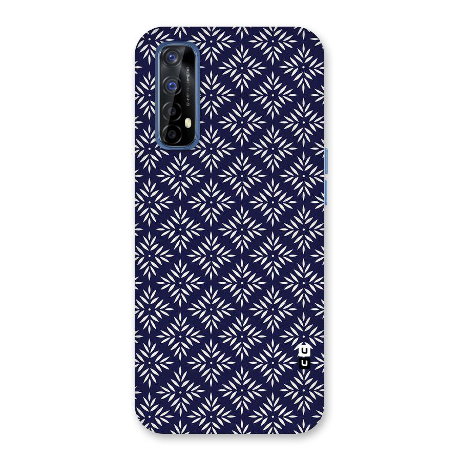 White Petals Pattern Back Case for Realme Narzo 20 Pro