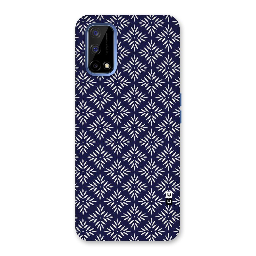 White Petals Pattern Back Case for Realme Narzo 30 Pro