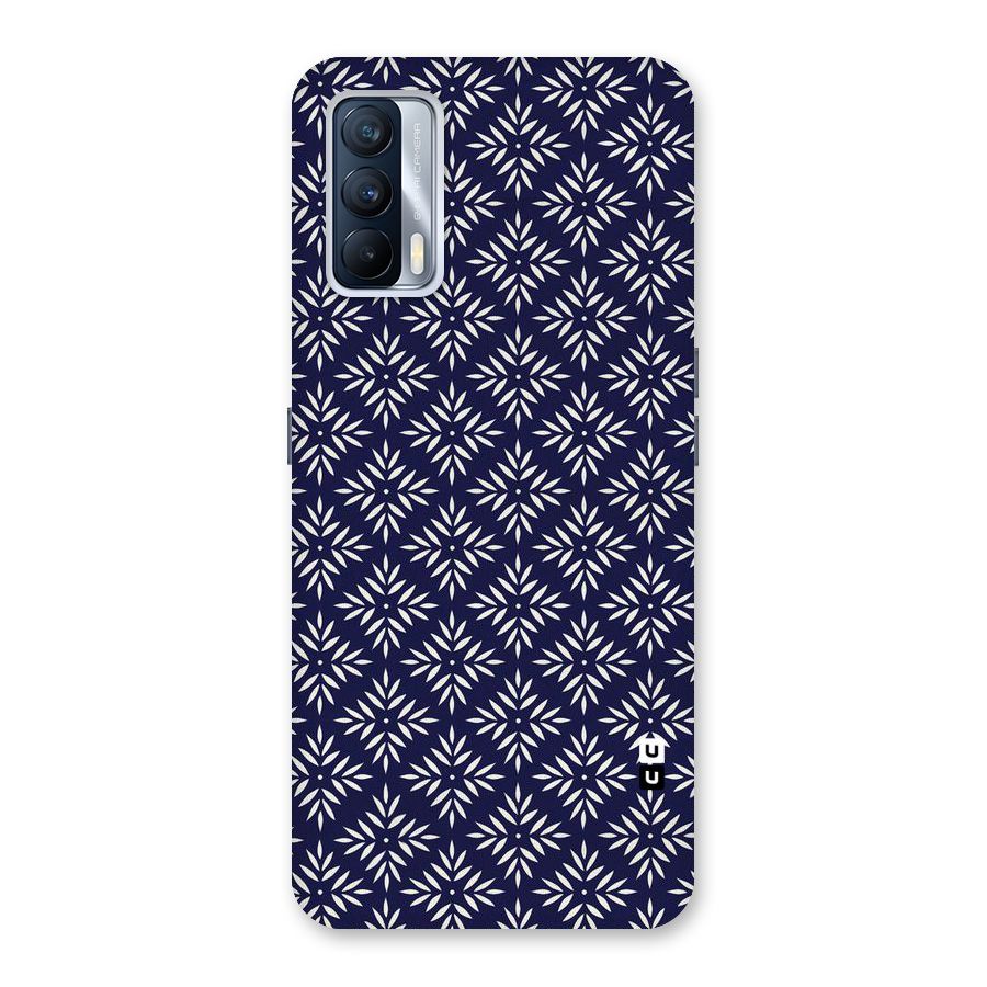 White Petals Pattern Back Case for Realme X7