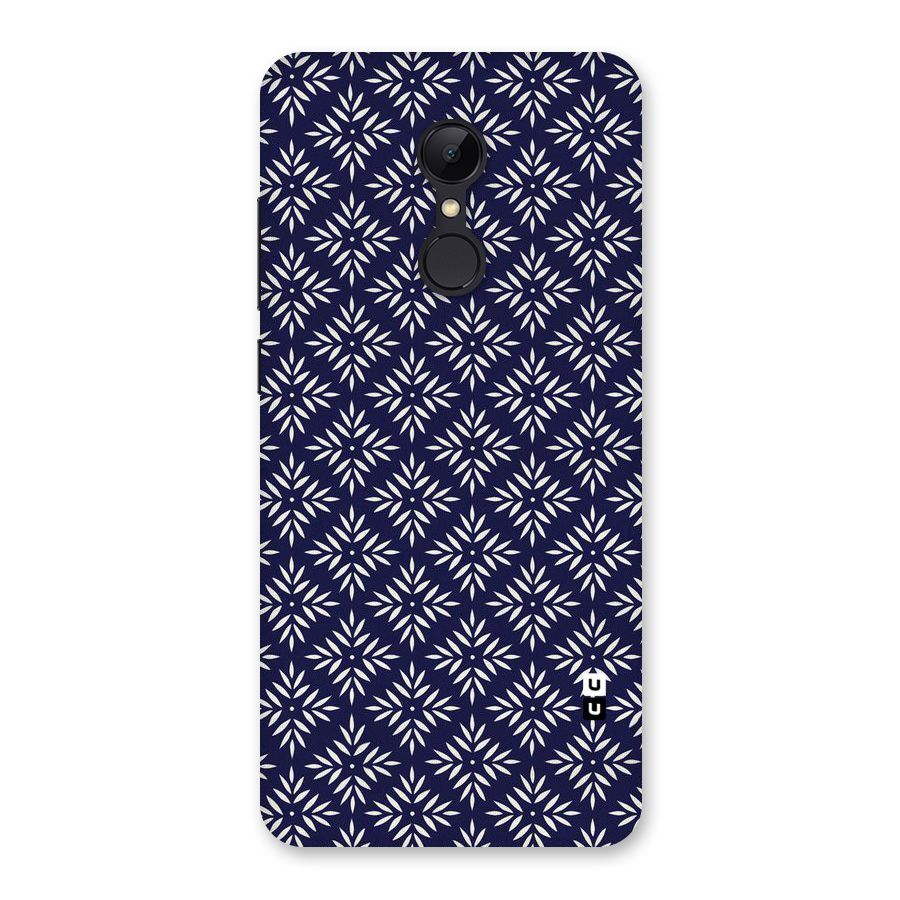White Petals Pattern Back Case for Redmi 5
