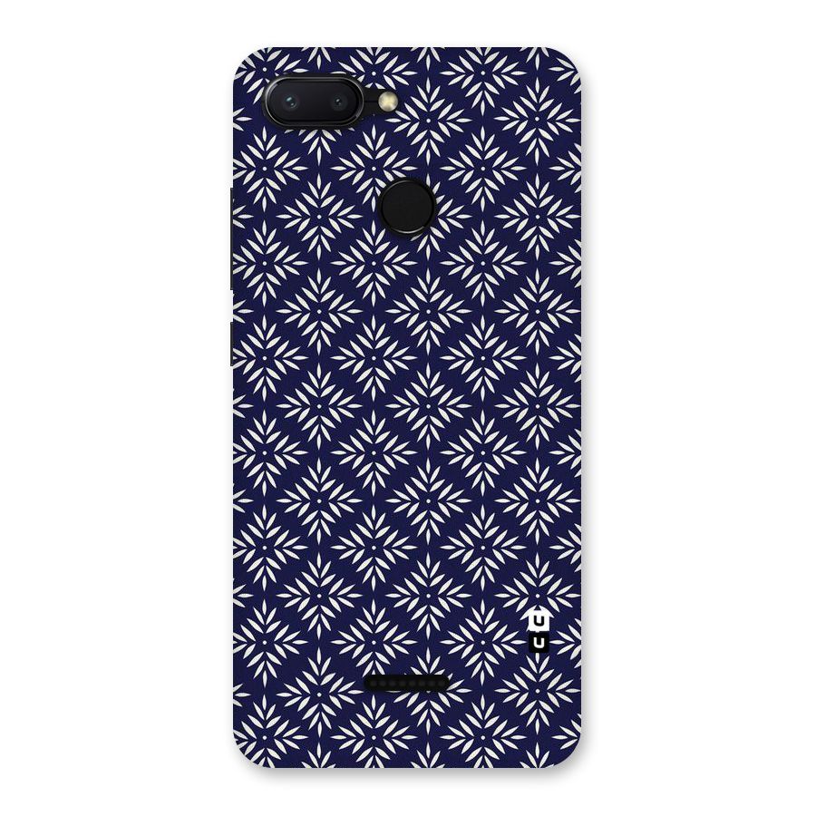 White Petals Pattern Back Case for Redmi 6