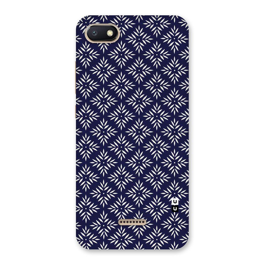 White Petals Pattern Back Case for Redmi 6A