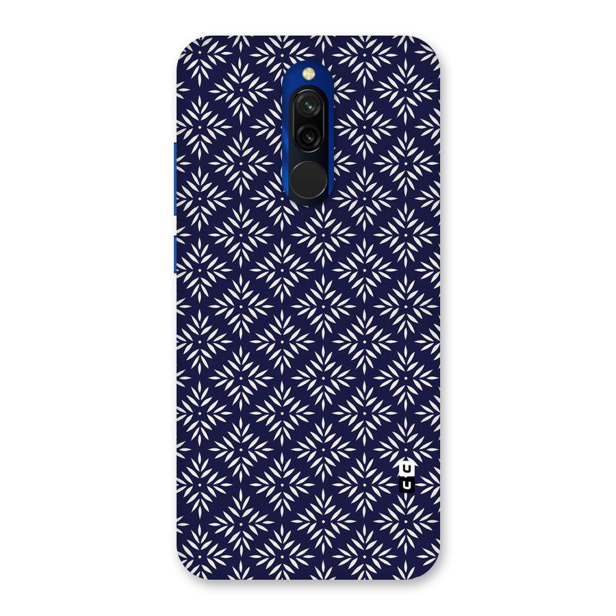 White Petals Pattern Back Case for Redmi 8
