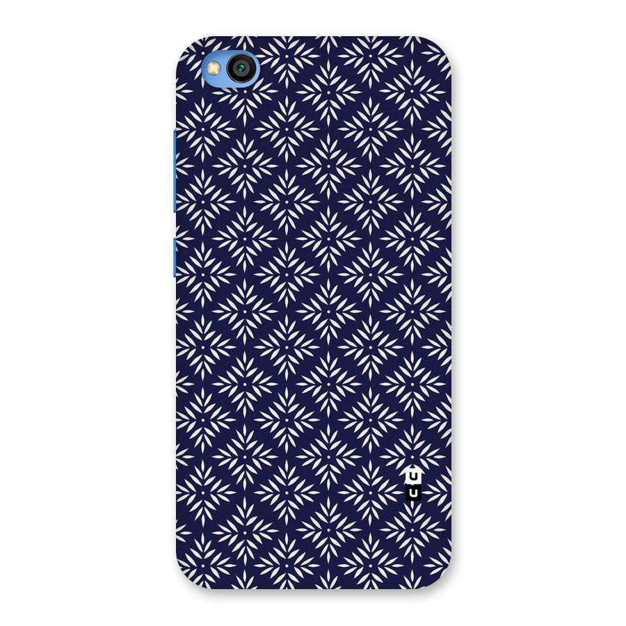 White Petals Pattern Back Case for Redmi Go