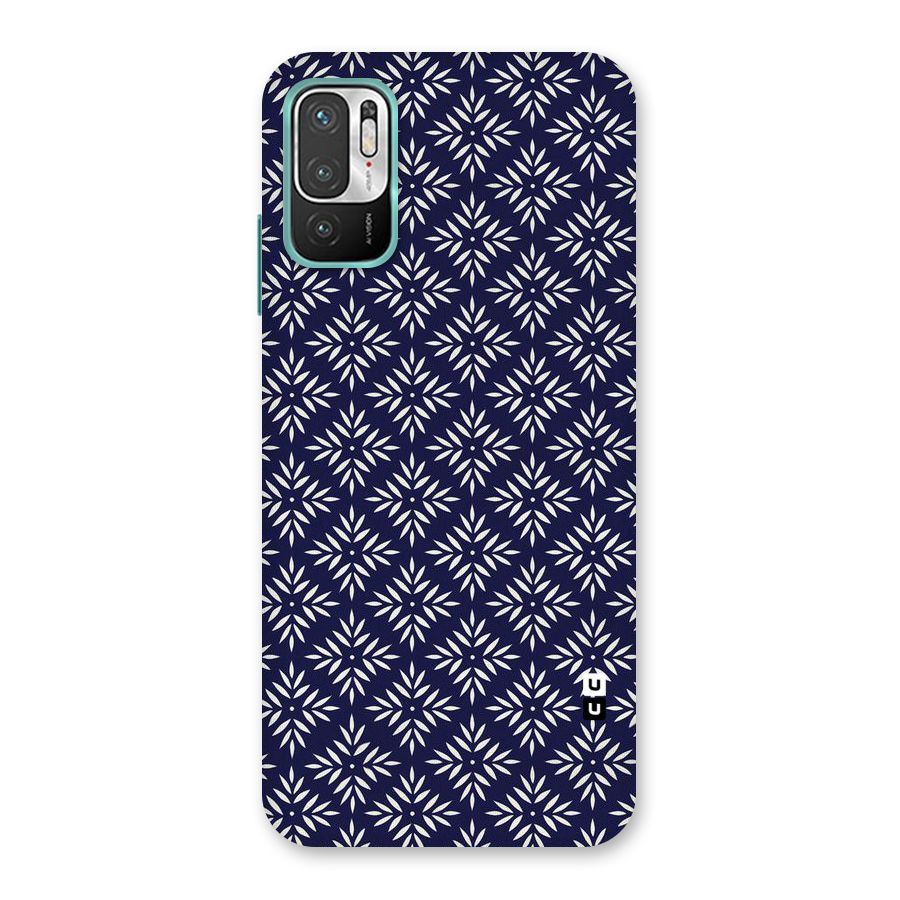 White Petals Pattern Back Case for Redmi Note 10T 5G