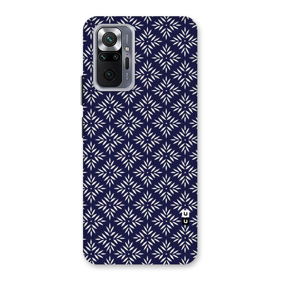 White Petals Pattern Back Case for Redmi Note 10 Pro Max