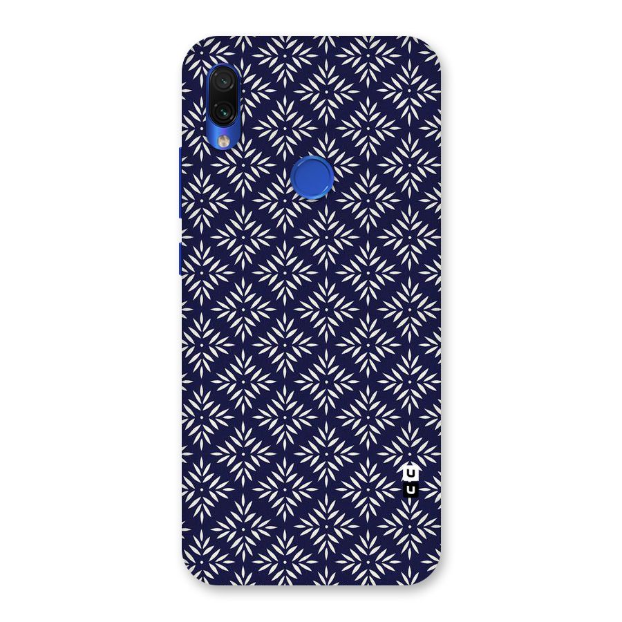 White Petals Pattern Back Case for Redmi Note 7S