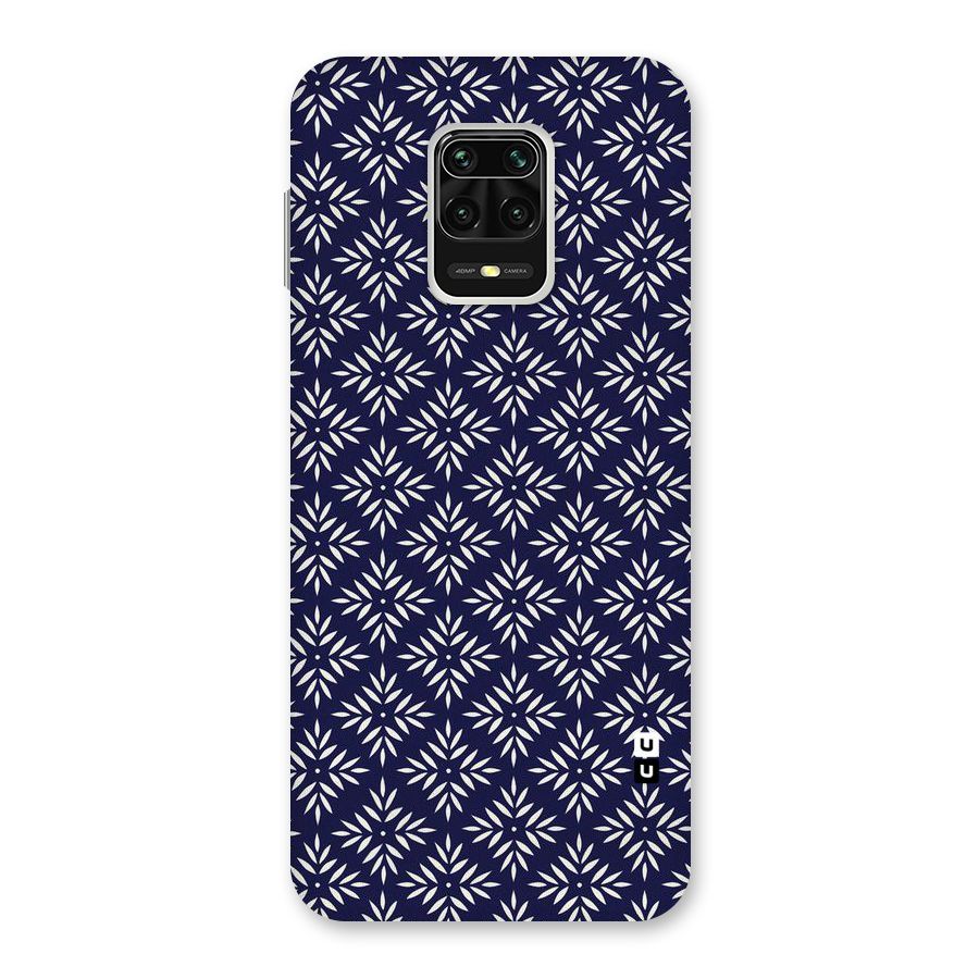 White Petals Pattern Back Case for Redmi Note 9 Pro Max