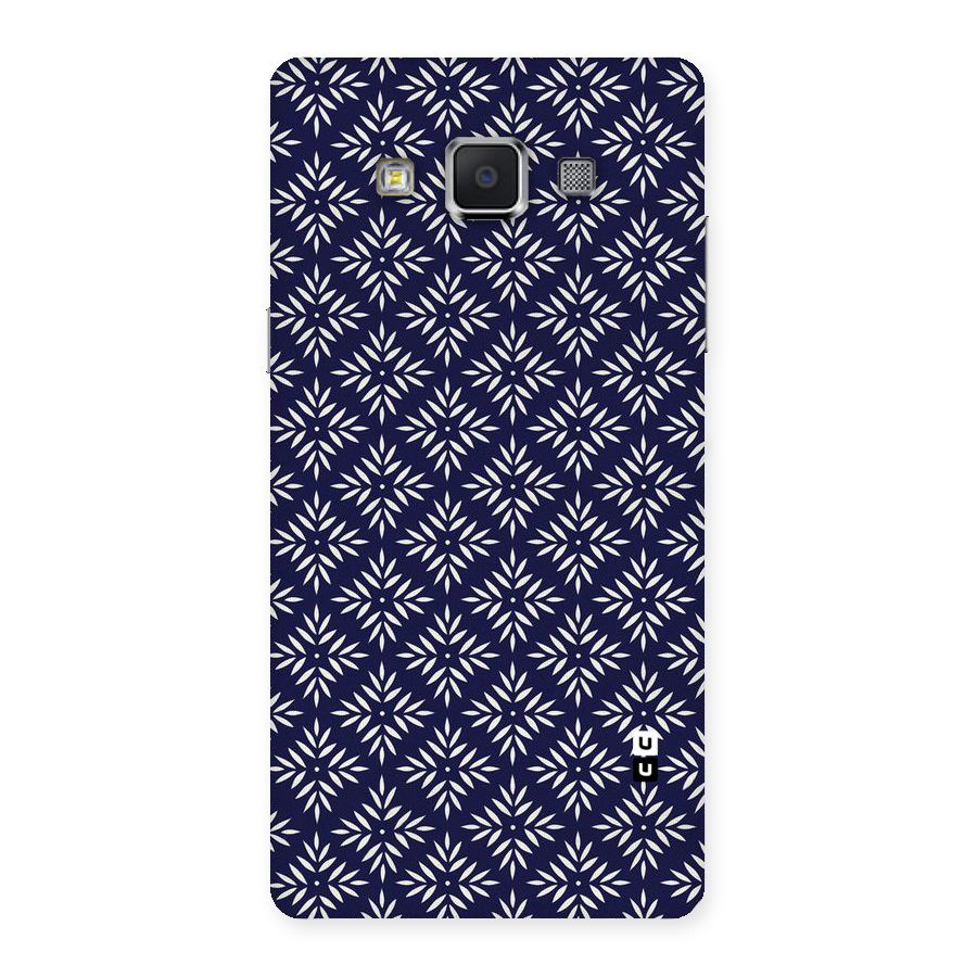 White Petals Pattern Back Case for Samsung Galaxy A5