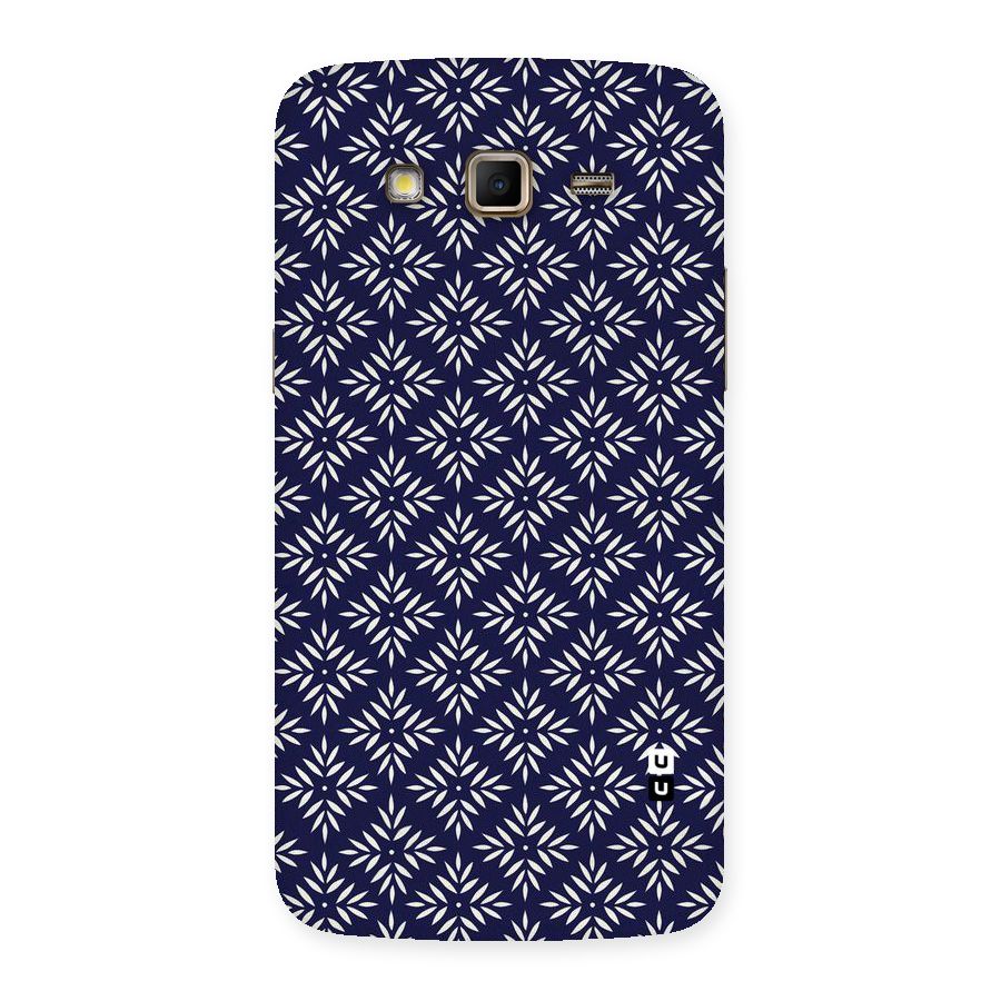 White Petals Pattern Back Case for Samsung Galaxy Grand 2