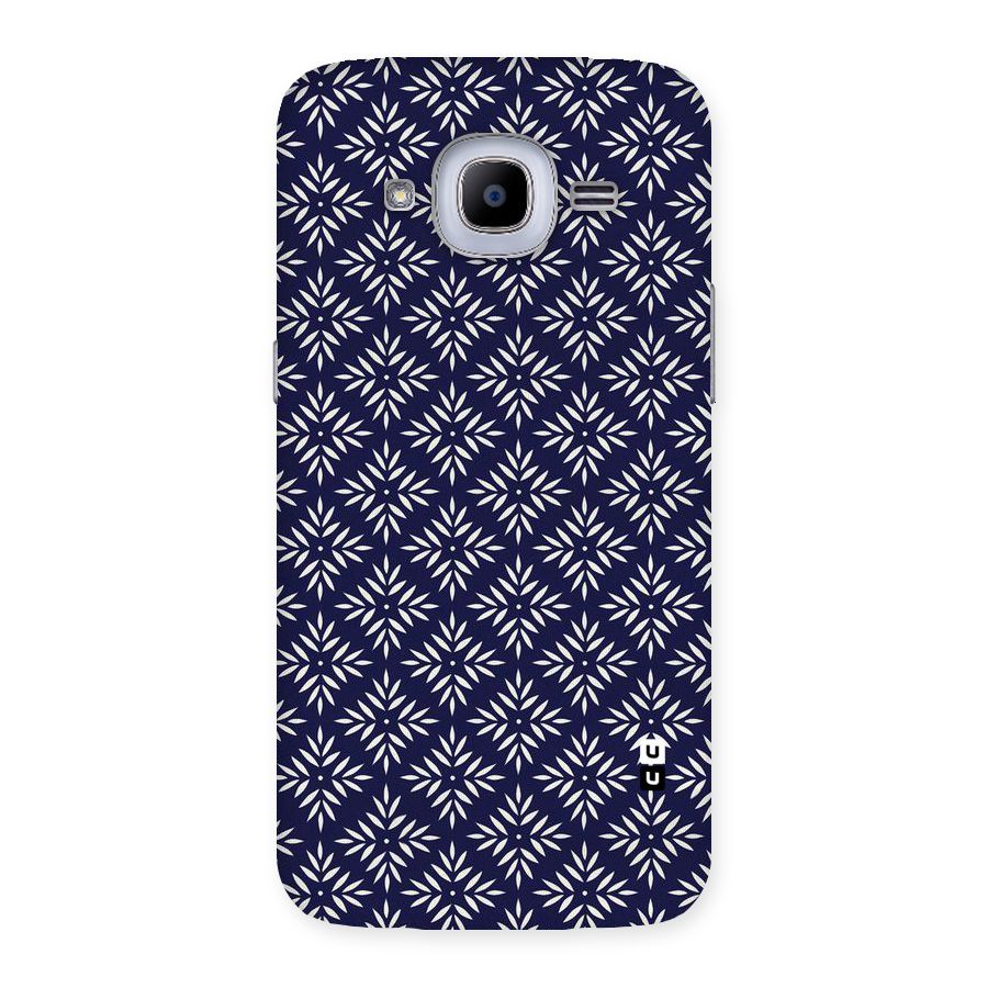 White Petals Pattern Back Case for Samsung Galaxy J2 Pro