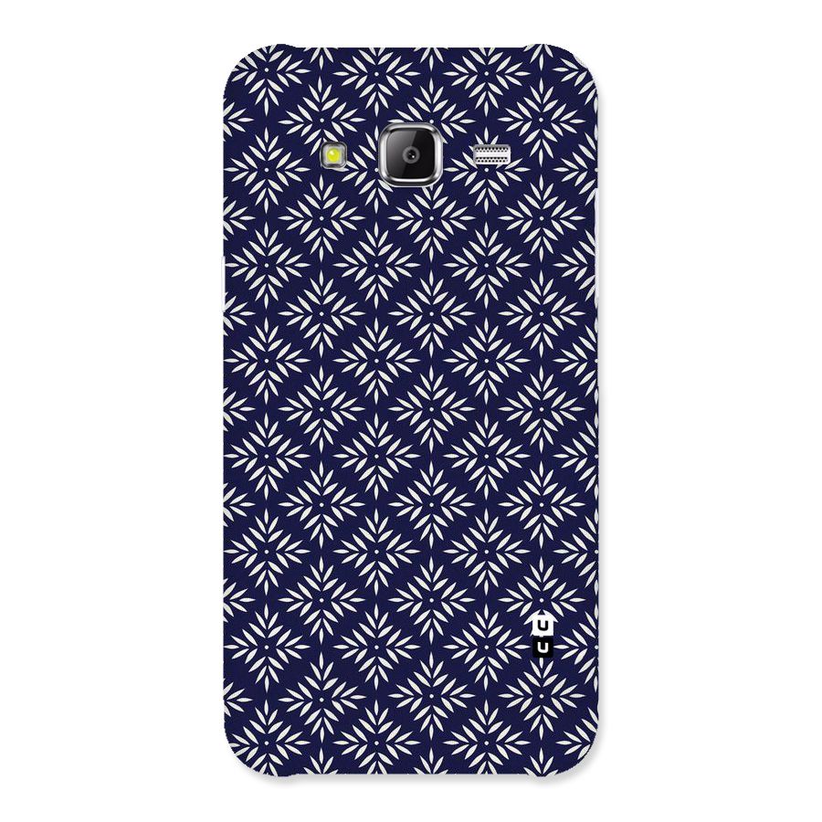 White Petals Pattern Back Case for Samsung Galaxy J5
