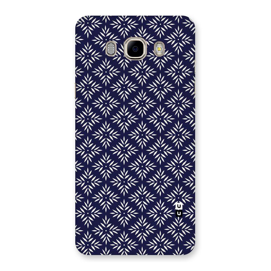 White Petals Pattern Back Case for Samsung Galaxy J7 2016