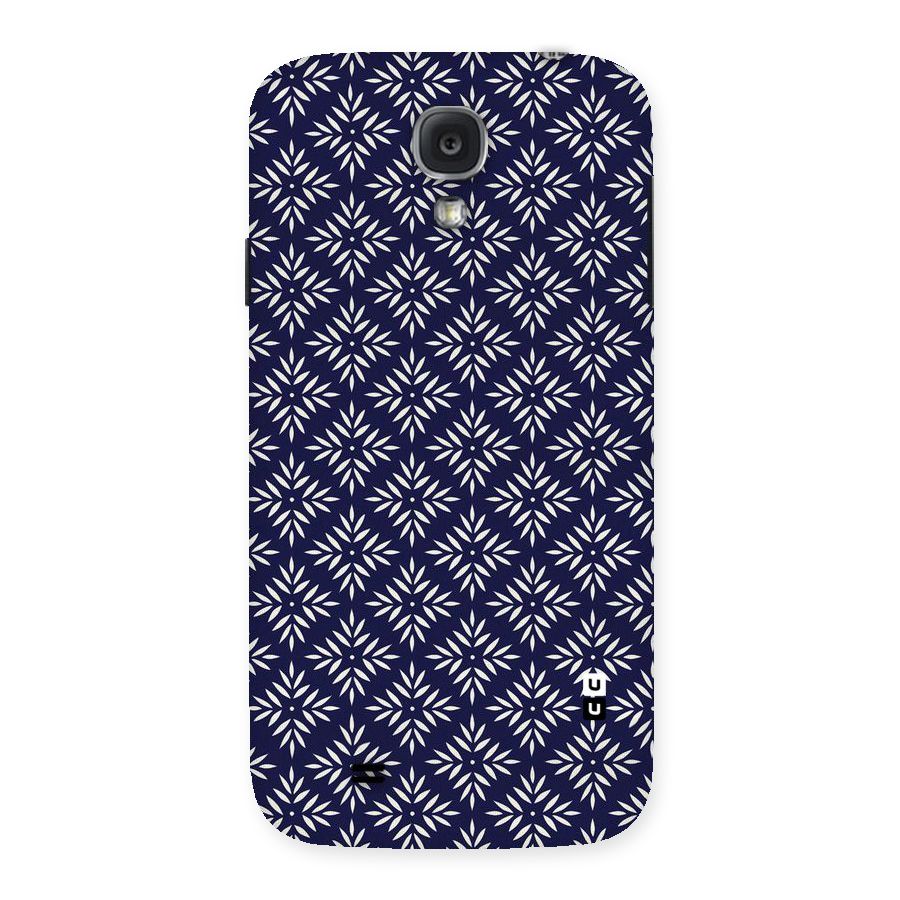White Petals Pattern Back Case for Samsung Galaxy S4