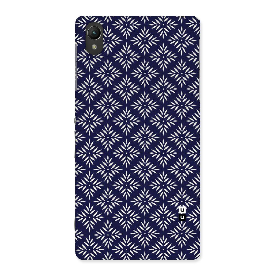 White Petals Pattern Back Case for Sony Xperia Z2
