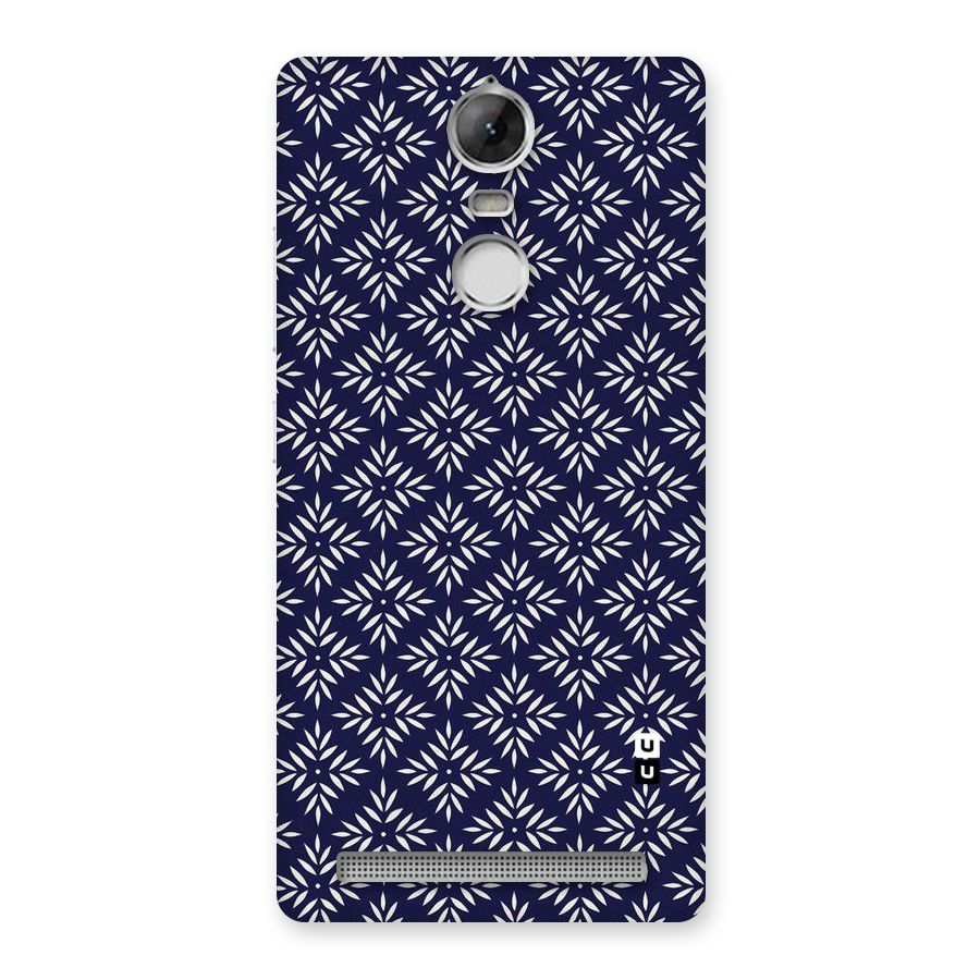 White Petals Pattern Back Case for Vibe K5 Note