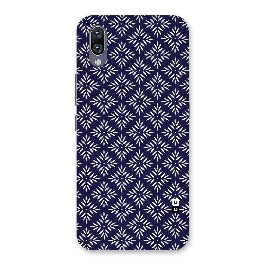 White Petals Pattern Back Case for Vivo NEX