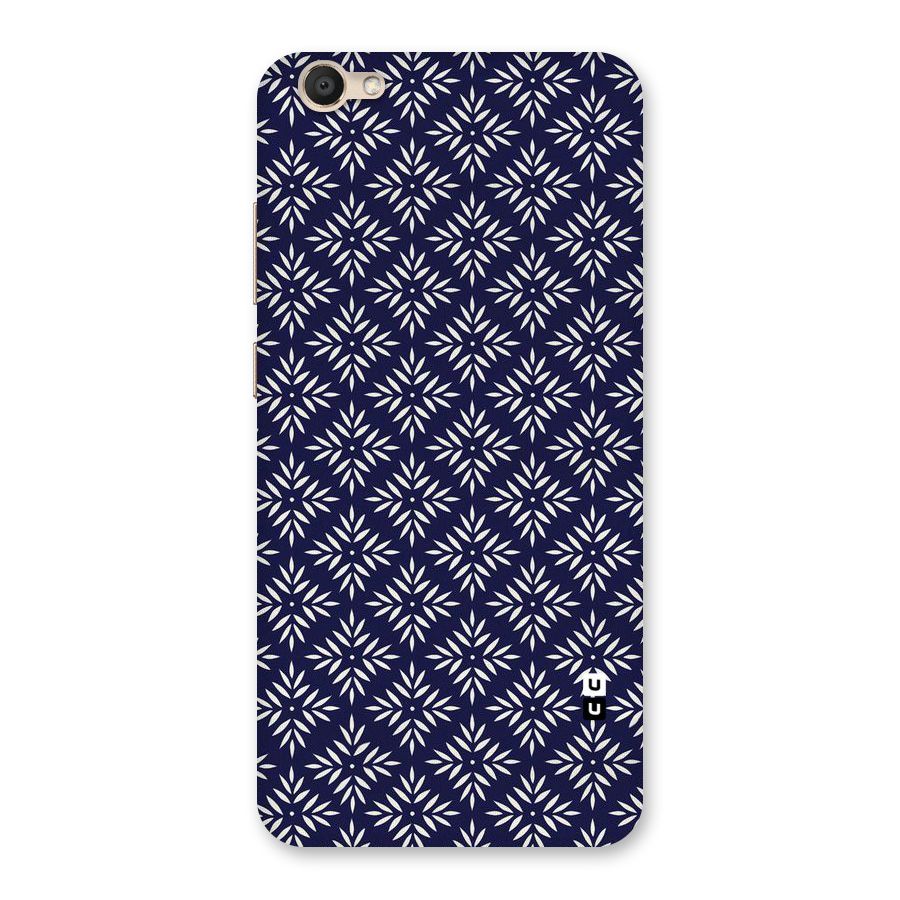 White Petals Pattern Back Case for Vivo V5