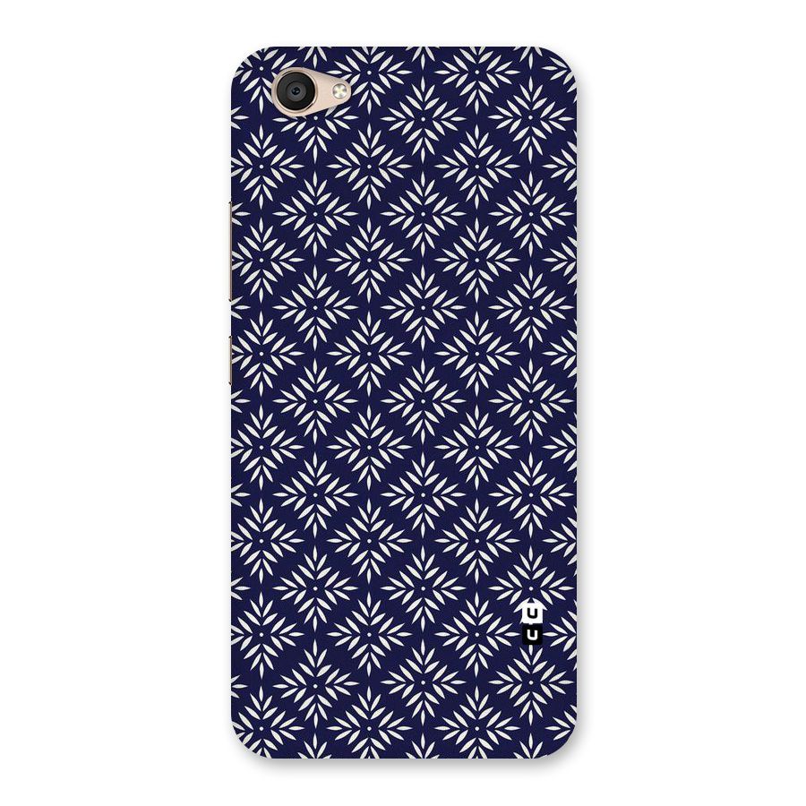 White Petals Pattern Back Case for Vivo V5 Plus