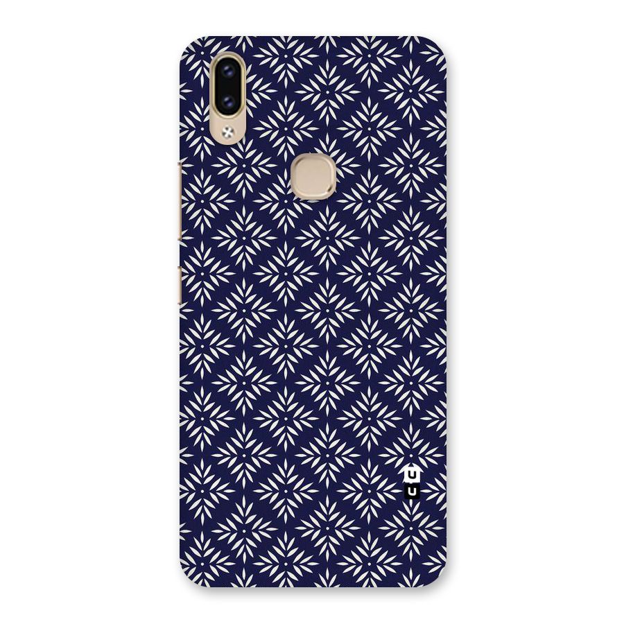 White Petals Pattern Back Case for Vivo V9 Youth