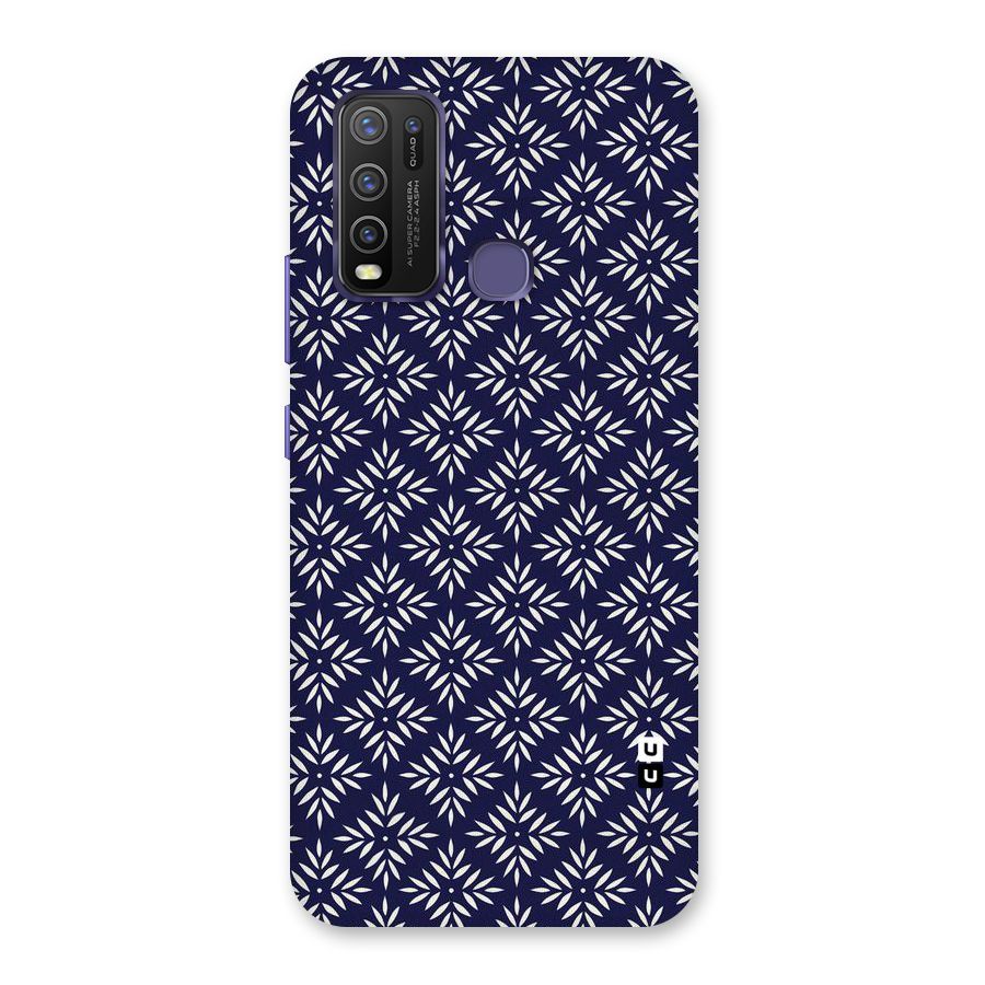 White Petals Pattern Back Case for Vivo Y50