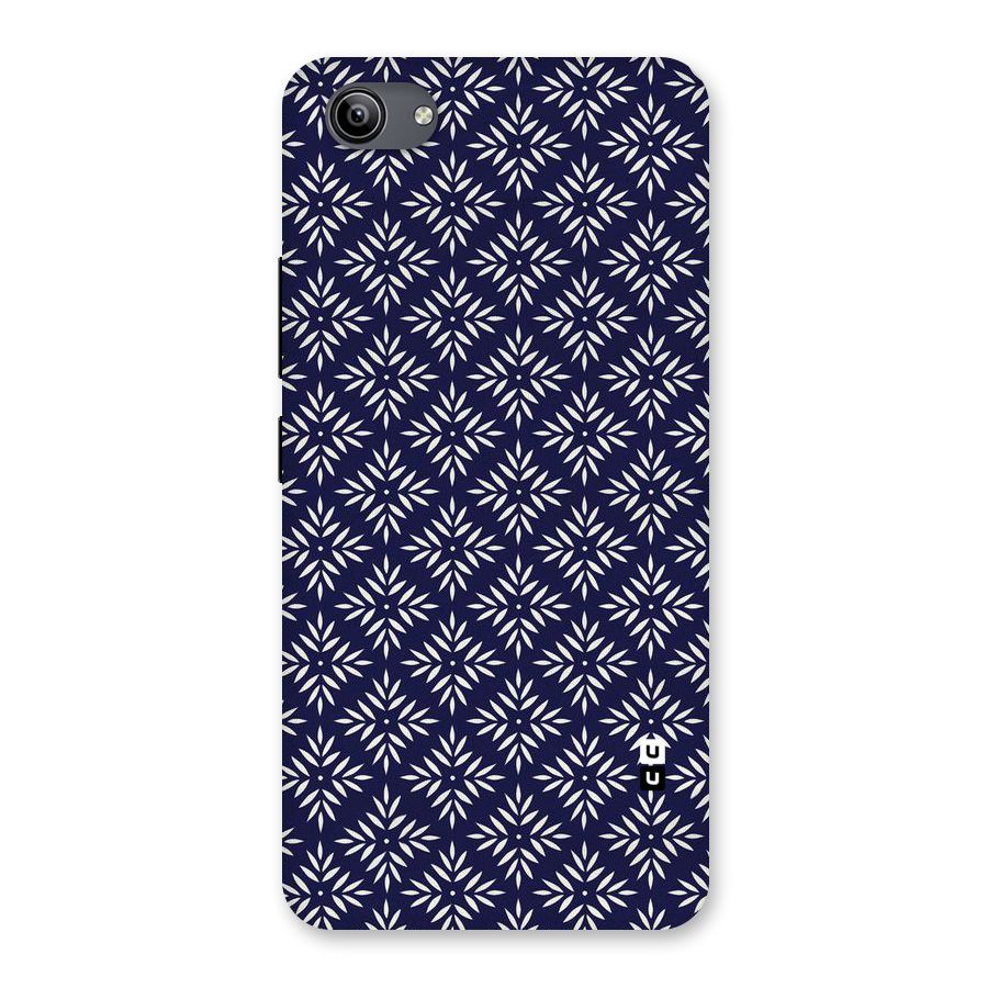 White Petals Pattern Back Case for Vivo Y81i