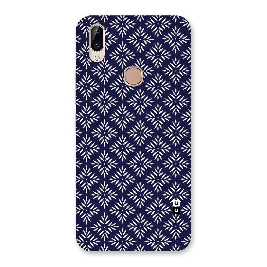 White Petals Pattern Back Case for Vivo Y83 Pro