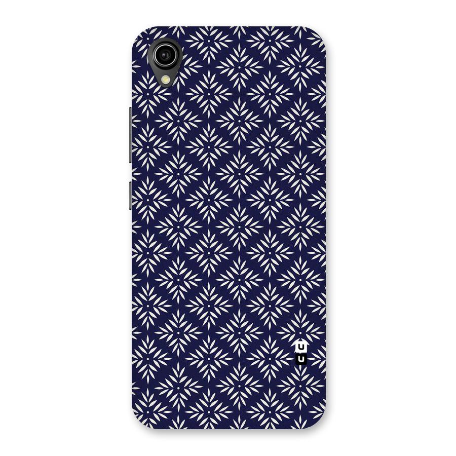 White Petals Pattern Back Case for Vivo Y90