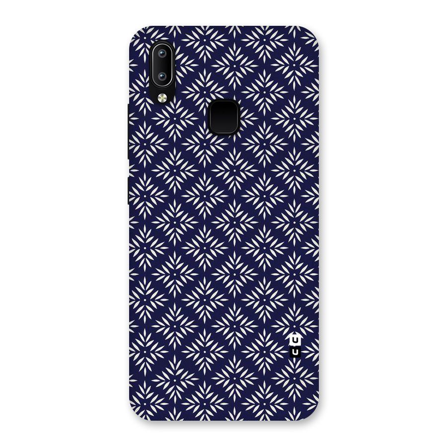White Petals Pattern Back Case for Vivo Y93