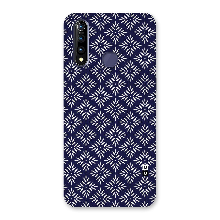 White Petals Pattern Back Case for Vivo Z1 Pro