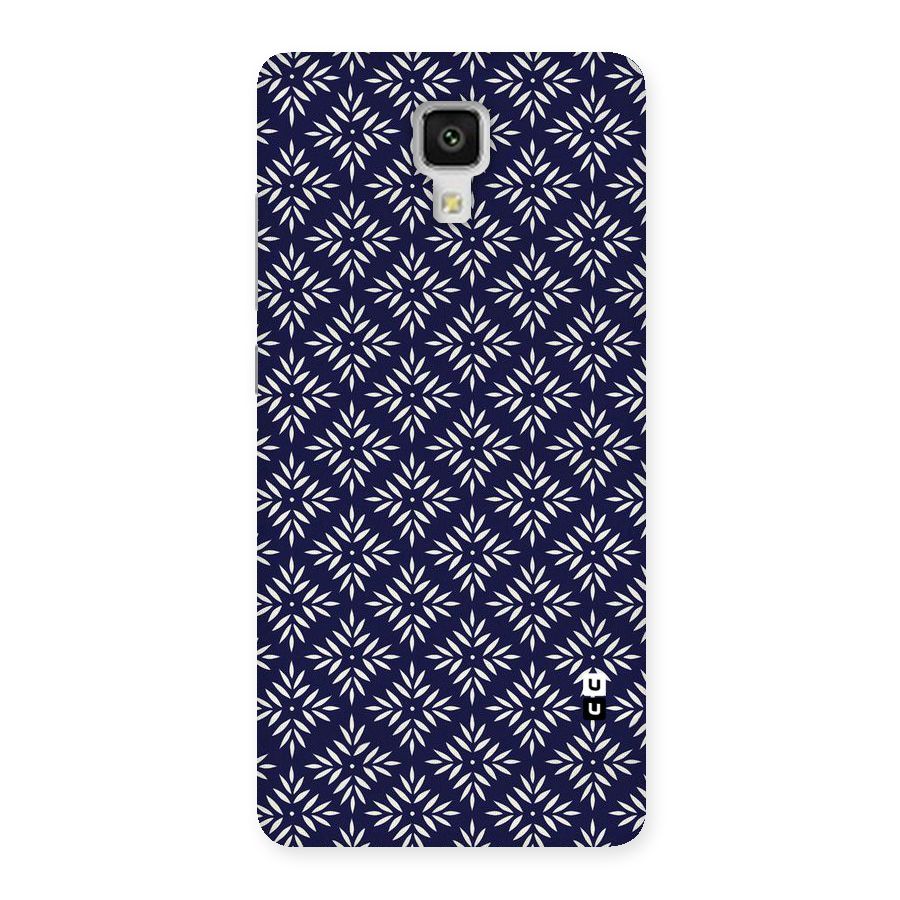 White Petals Pattern Back Case for Xiaomi Mi 4