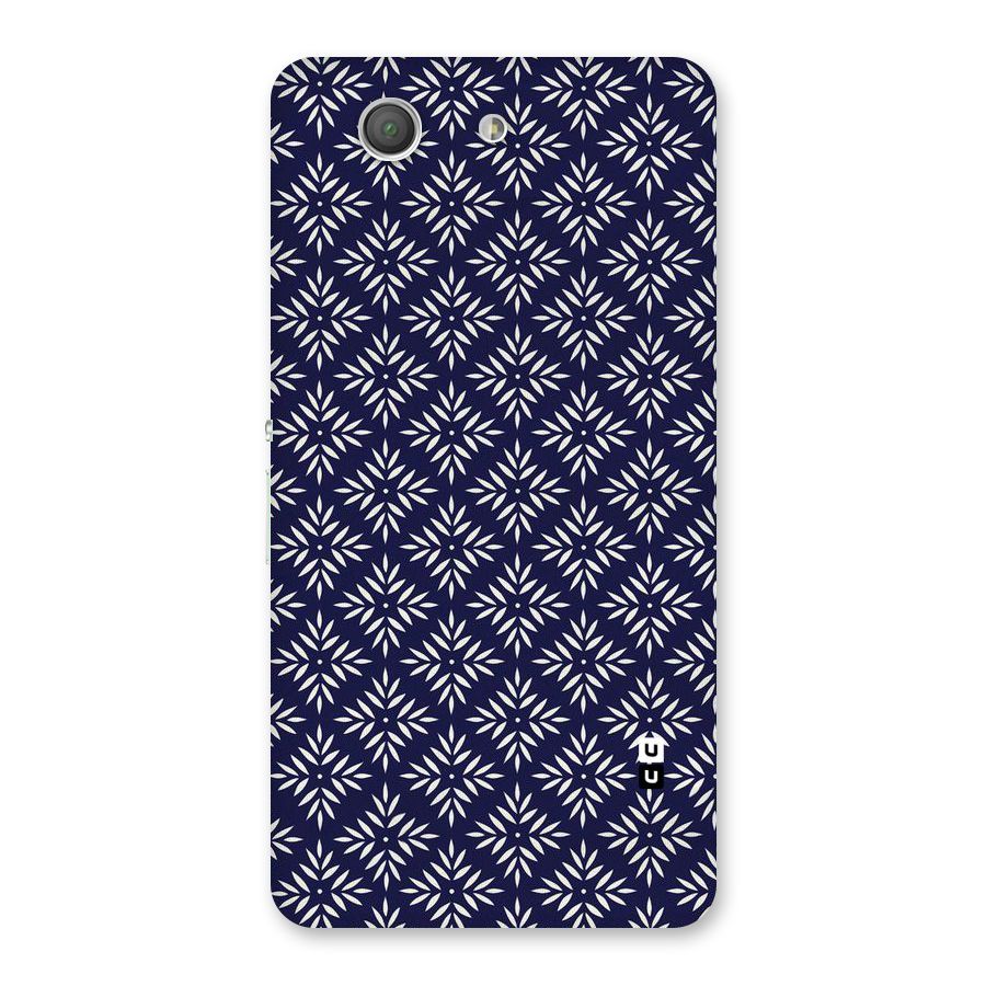 White Petals Pattern Back Case for Xperia Z3 Compact