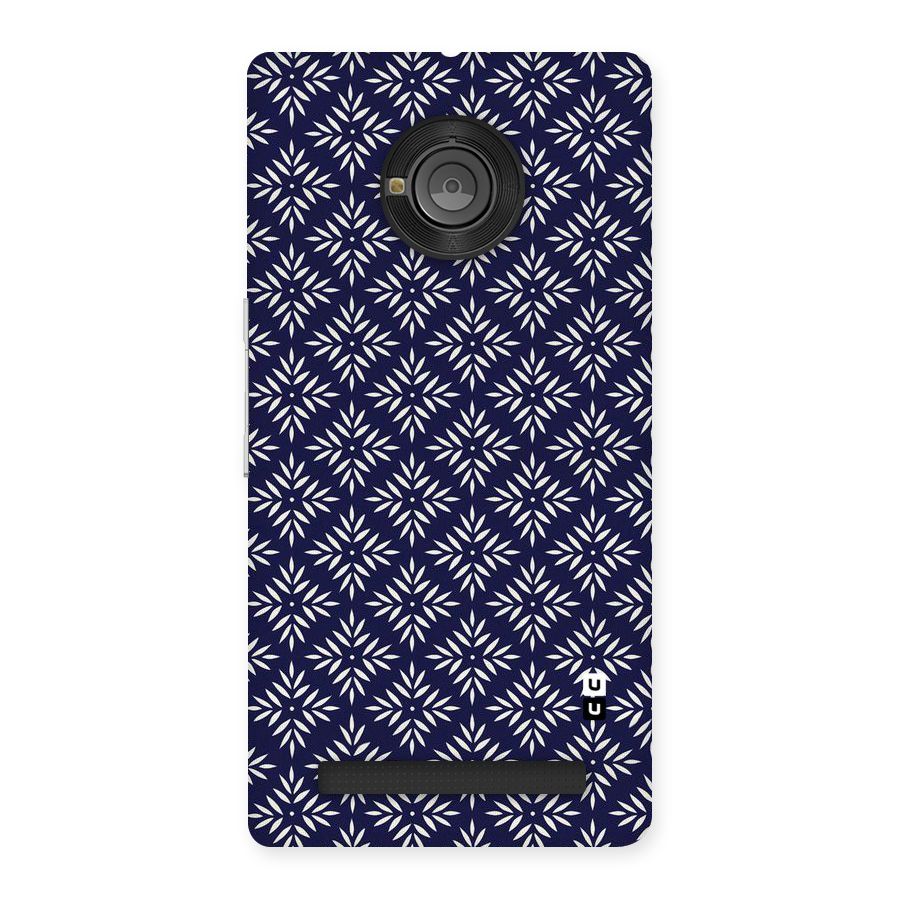 White Petals Pattern Back Case for Yu Yuphoria